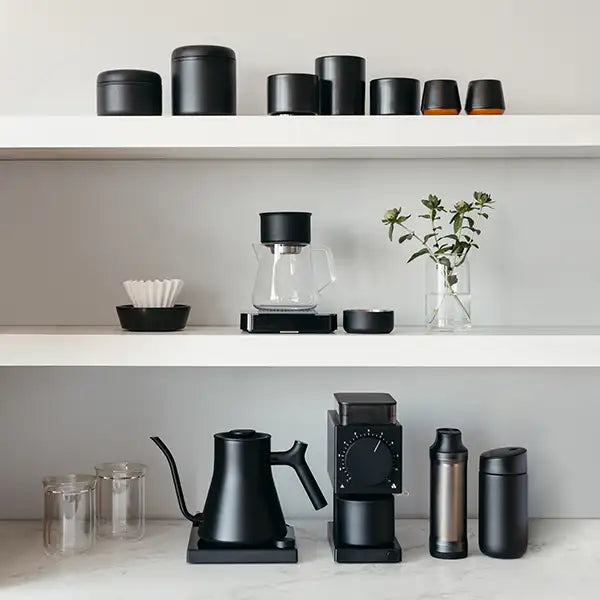 Ausstellungsstücke von der World-of-Coffee Messe in Genf