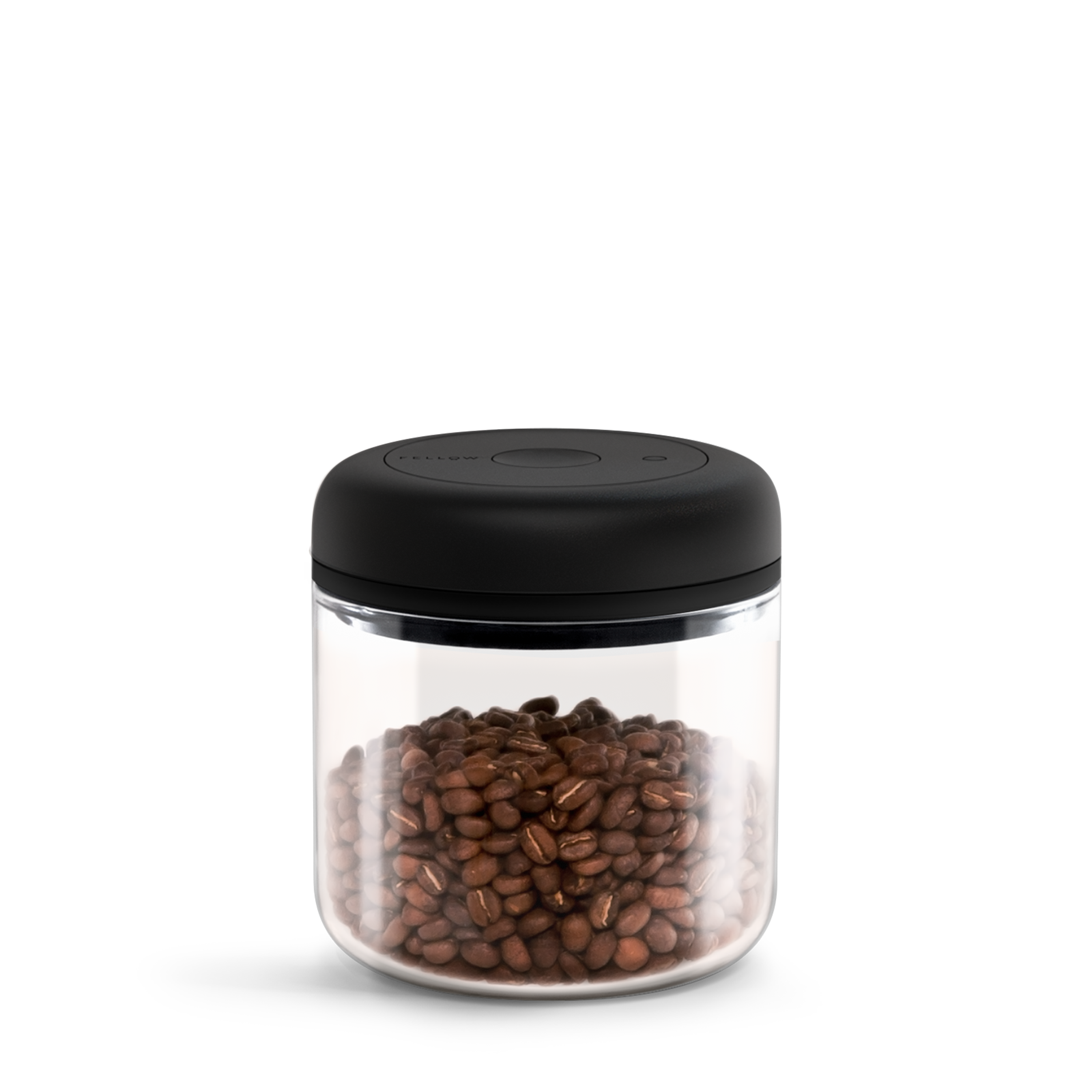 Fellow Atmos Canister Vacuum Storage Container for Coffee Beans 1,200 ml / Matt Black
