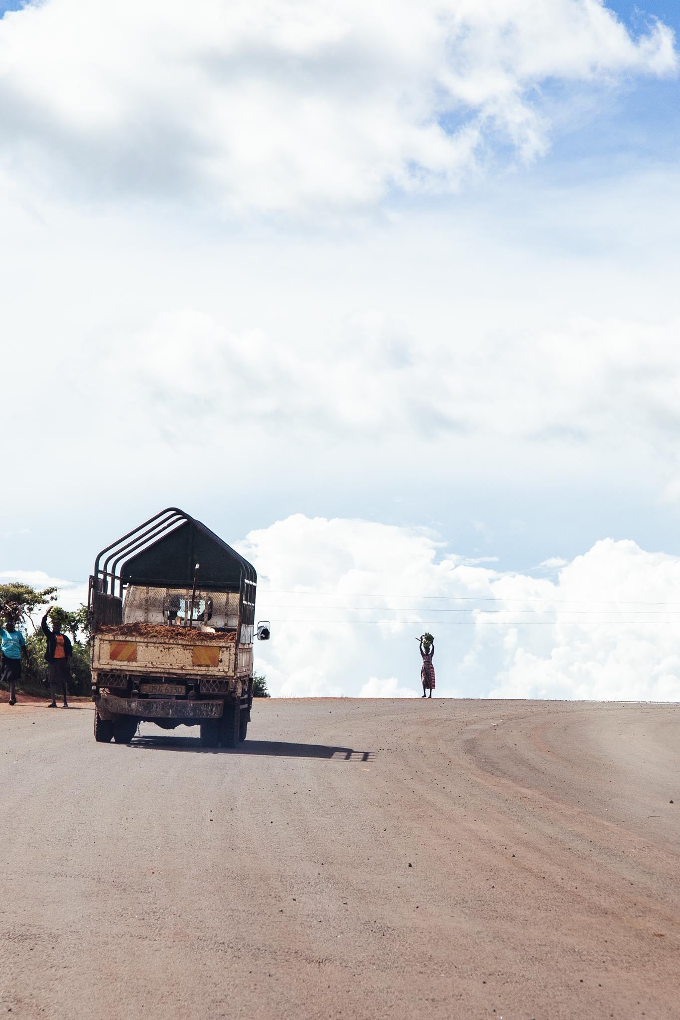 Transportwagen in Afrika