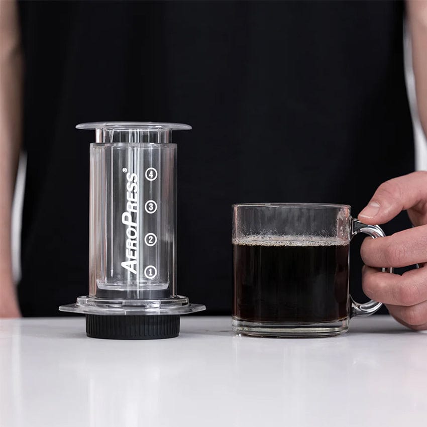 AeroPress Coffee Maker Clear | einfache Handhabung