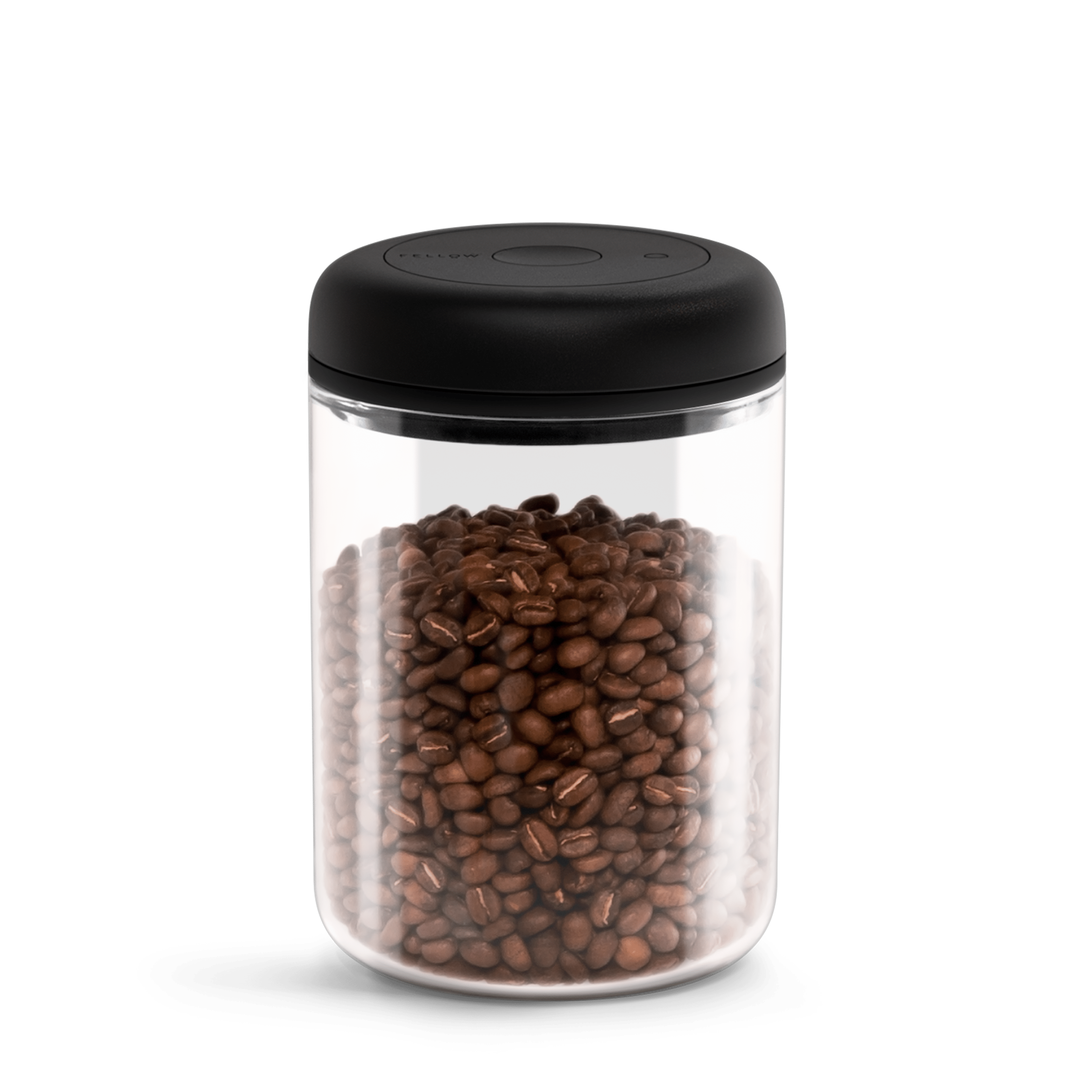 Fellow Atmos Canister Vacuum Storage Container for Coffee Beans 1,200 ml / Matt Black