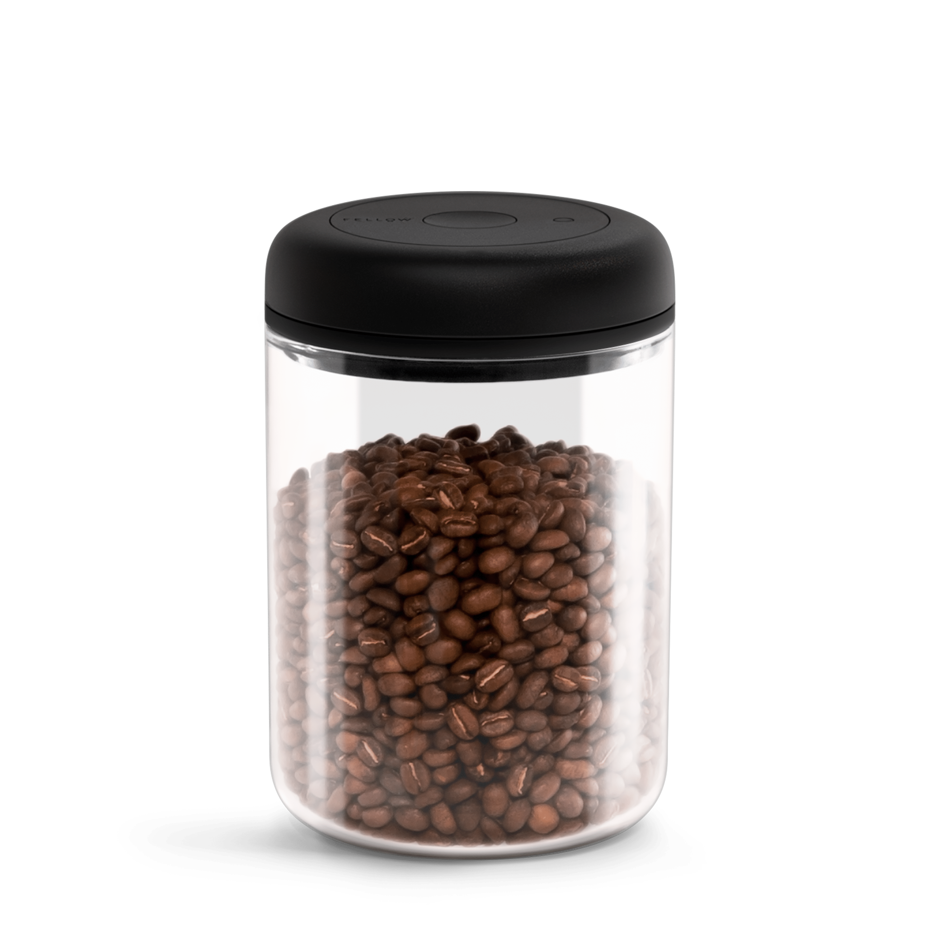 Fellow Atmos Canister Vakuum Aufbewahrungsdose für Kaffeebohnen 1.200 ml / Matt-Schwarz - Coffee Annan 