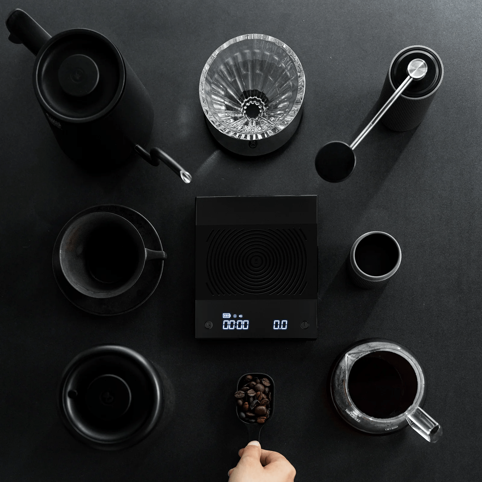 Timemore Black Mirror Basic Plus | digitale Espressowaage 