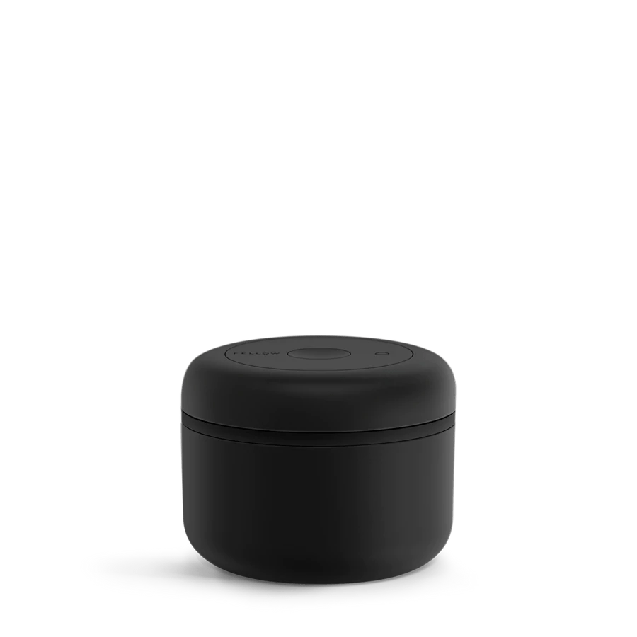 Fellow Atmos Canister Vakuum Aufbewahrungsdose für Kaffeebohnen 400 ml / Matt-Schwarz - Coffee Annan 