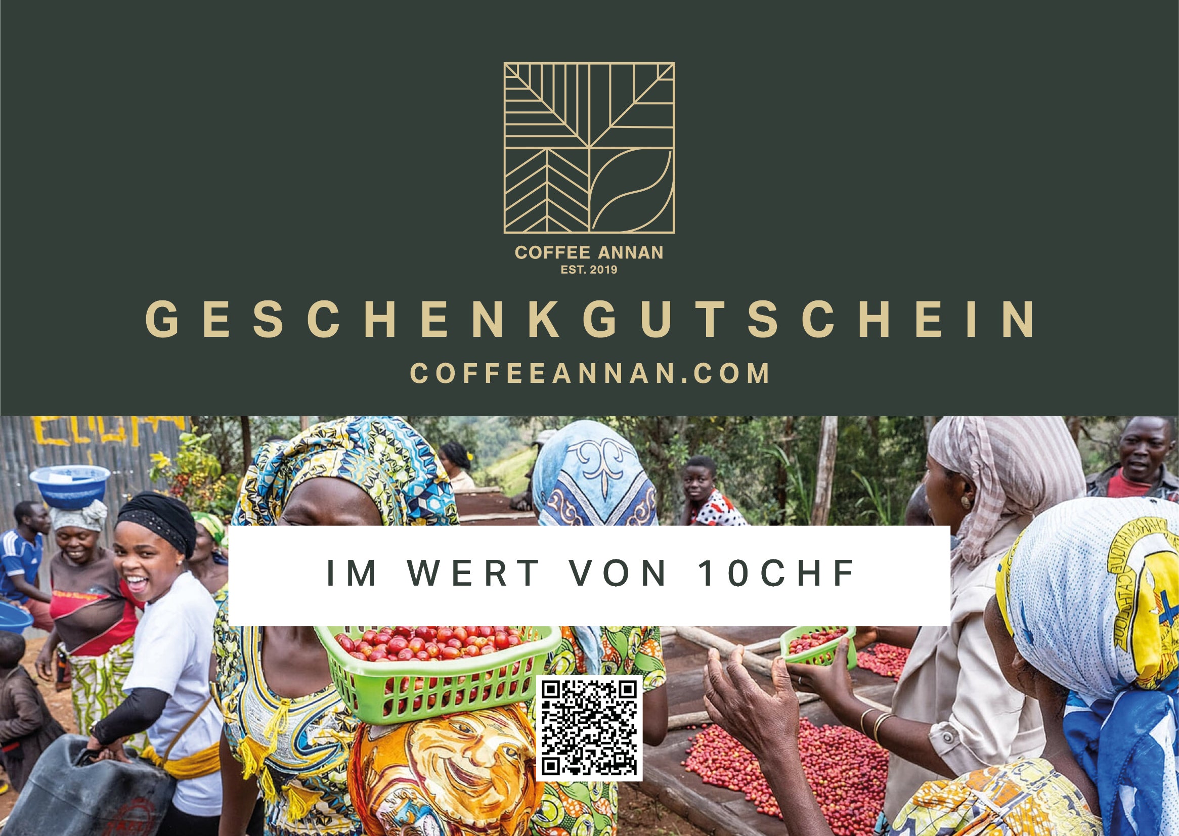 Geschenkgutschein - Coffee Annan 