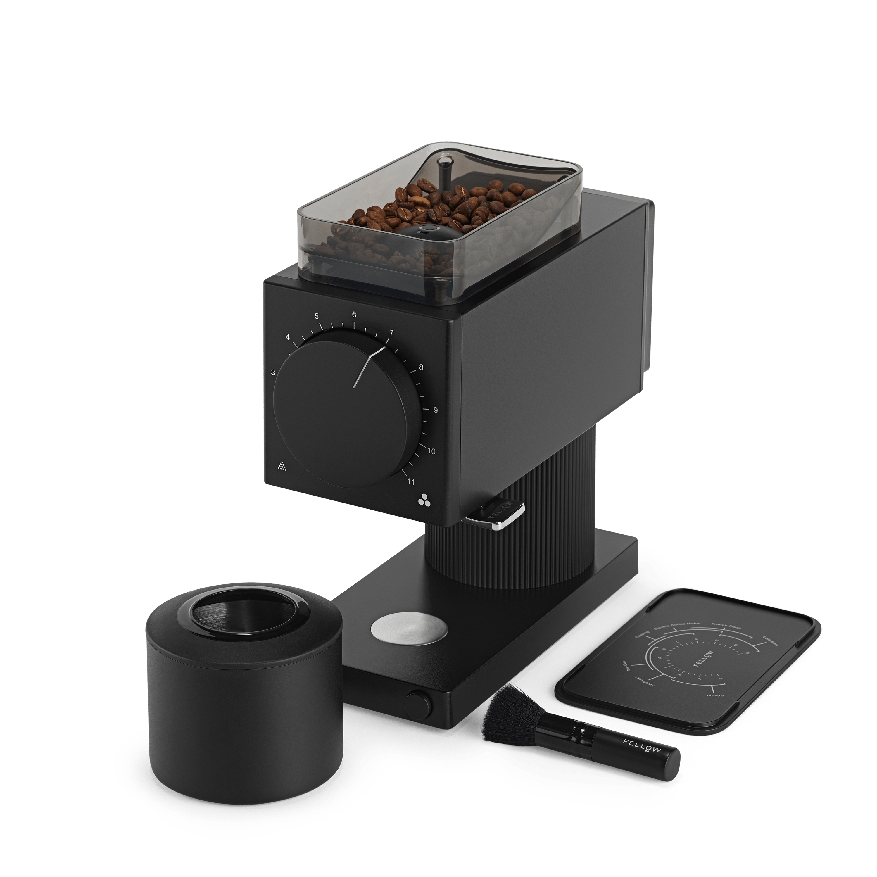 Fellow Ode Brew Grinder, Generation 2, elektrische Kaffeemühle Schwarz - Coffee Annan 