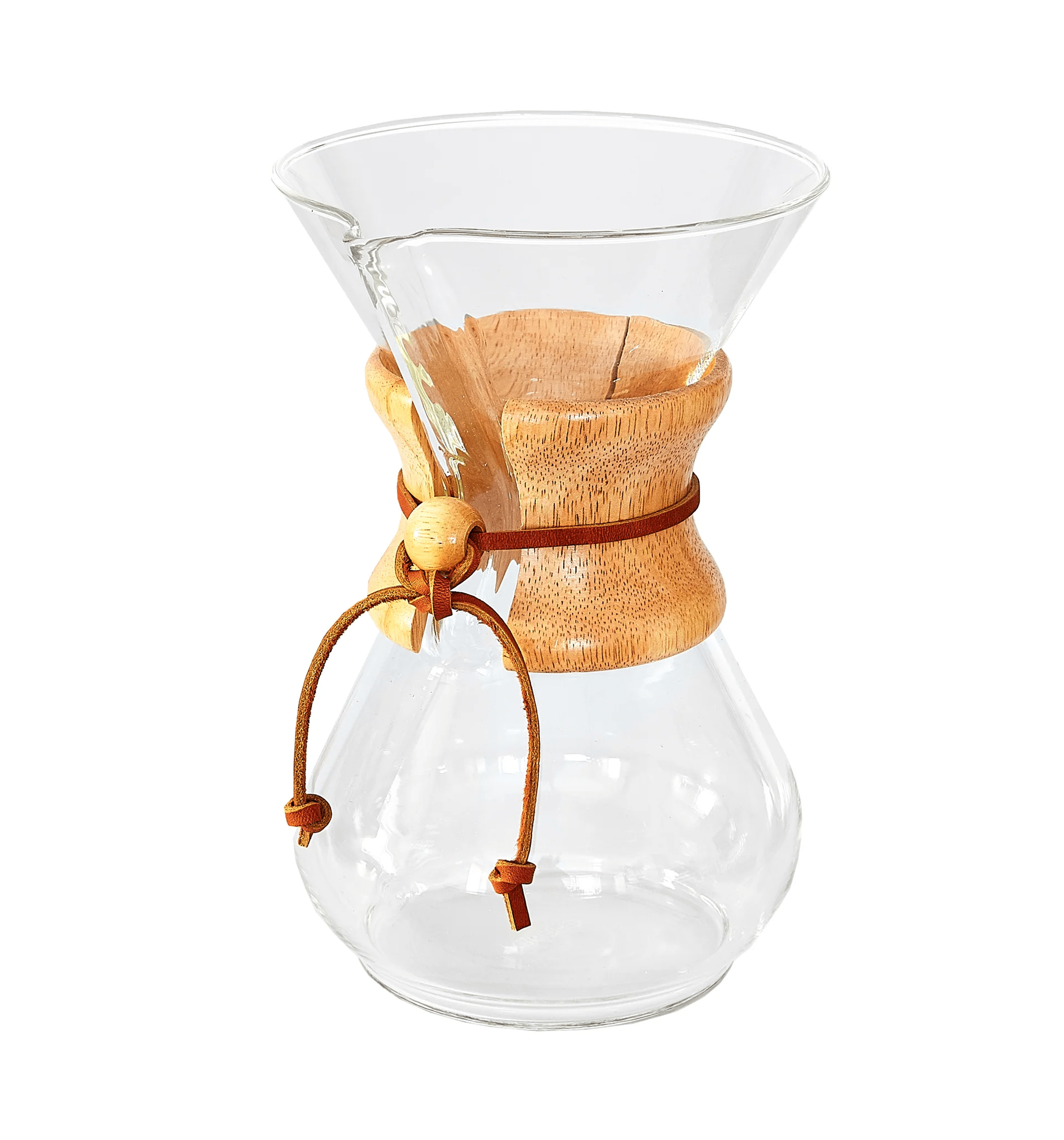 Chemex Kaffeekaraffee 900ml | für 6 Tassen Kaffee
