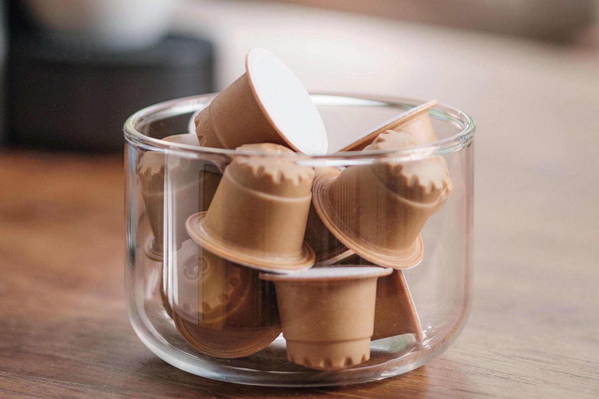 biodegradable box capsule pod coffee annan